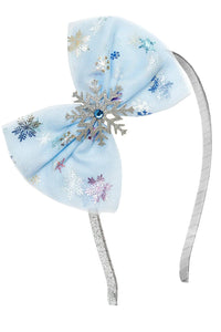 girls snow princess headband