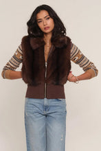 Load image into Gallery viewer, Faux Fur Zip Vest

