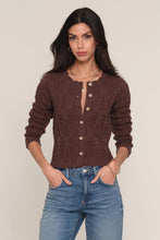 Load image into Gallery viewer, Open Stitch Button Cardigan
