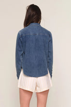 Load image into Gallery viewer, denim twist shirt
