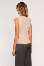 Load image into Gallery viewer, linen button vest
