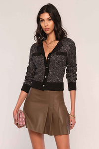 sequin cardigan