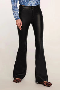 faux leather trouser pant