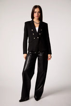 Load image into Gallery viewer, double breasted hoodie blazer
