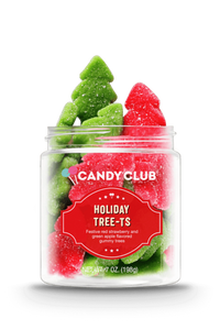 candy jar holiday trees