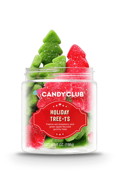 candy jar holiday trees