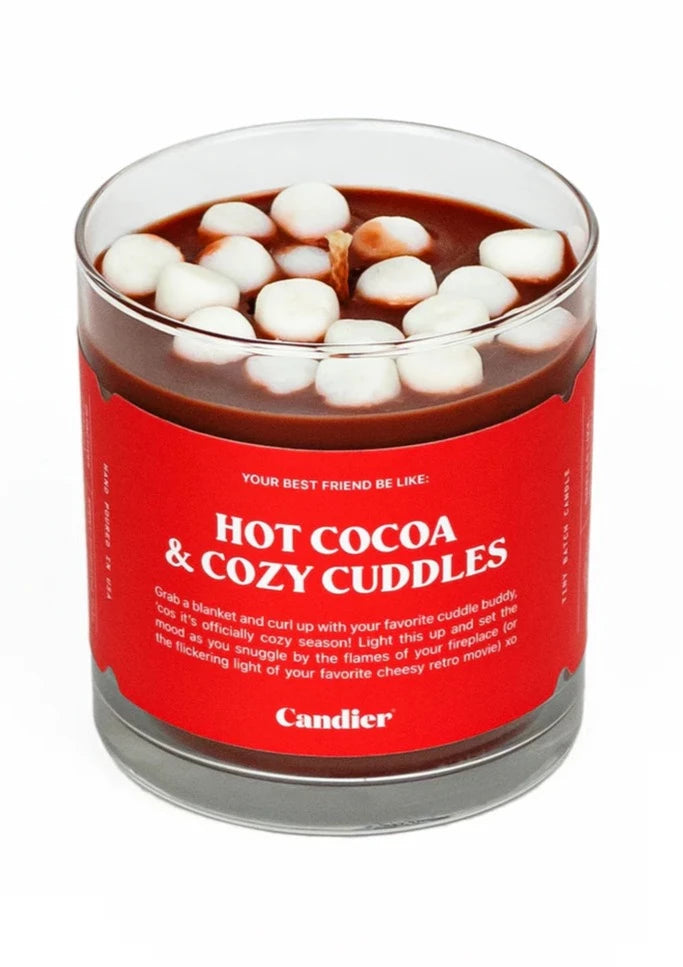 candle - hot cocoa