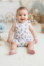 Load image into Gallery viewer, Astro pop baby romper
