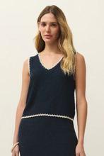 Load image into Gallery viewer, Knit whipstitch tank 
