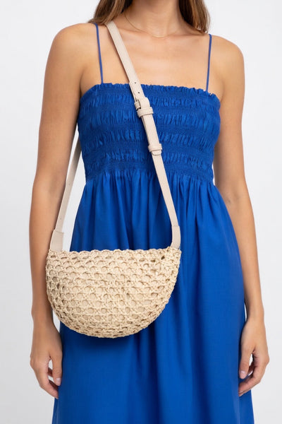 Woven crossbody