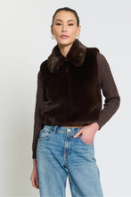 Load image into Gallery viewer, Faux Fur Panel Sweater Jacket
