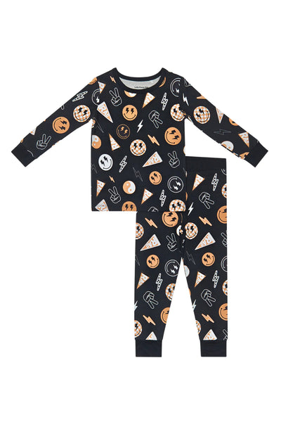 kids bamboo 2pc set rad vibes