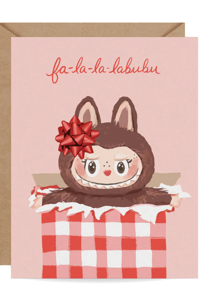 card fa labubu holiday