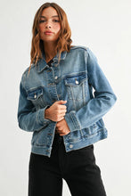 Load image into Gallery viewer, relaxed classic denim jacket
