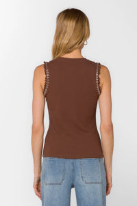 grommet sleeve rib tee