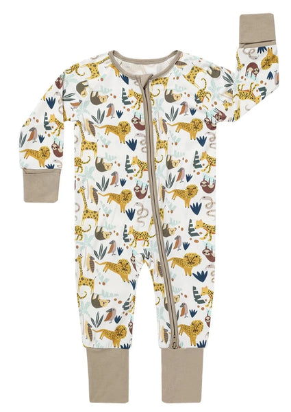 baby jungle convertible footie