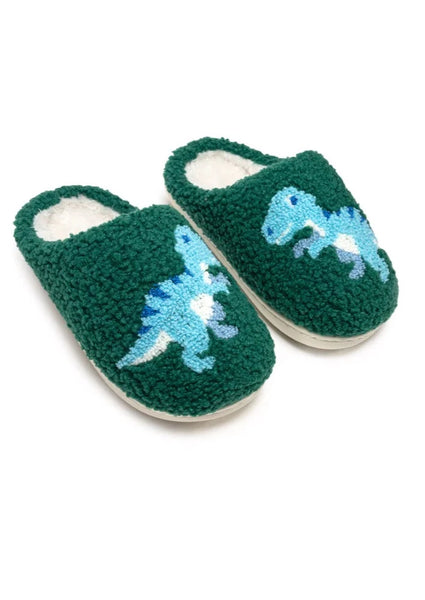 kids dino slipper