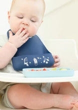 Load image into Gallery viewer, kids little bites bib outer space
