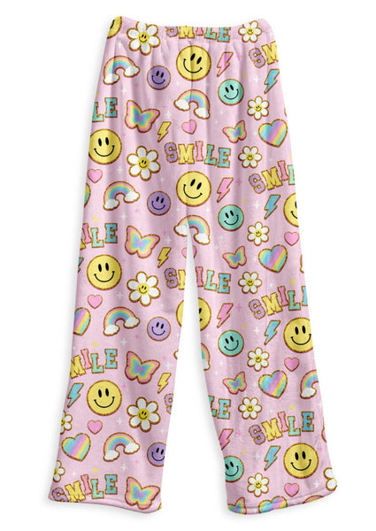 girls lounge pant patches