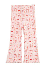 Load image into Gallery viewer, girls candycane Christmas legging
