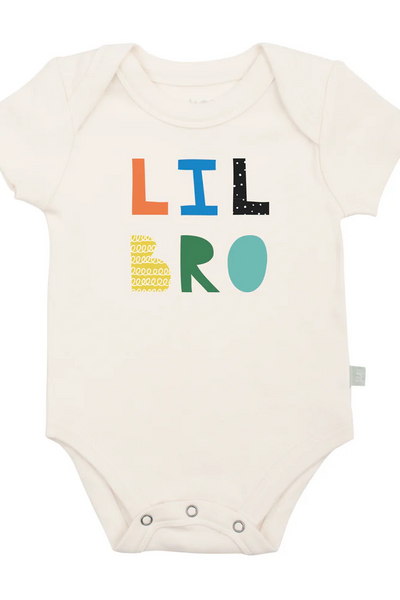baby organic onesie - lil bro