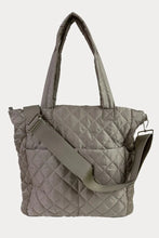 Load image into Gallery viewer, quilted quilted nylon tote
