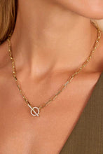 Load image into Gallery viewer, toggle clip necklace
