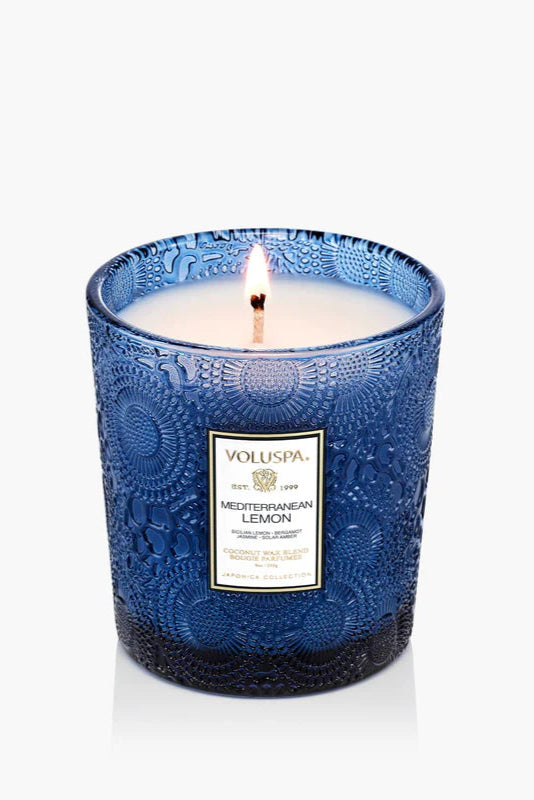 jar candle - medit lemon