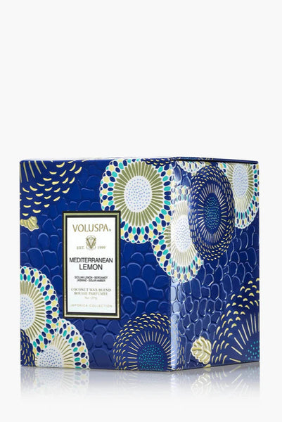 jar candle - medit lemon