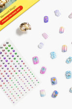 Load image into Gallery viewer, girls mermaid press on nails
