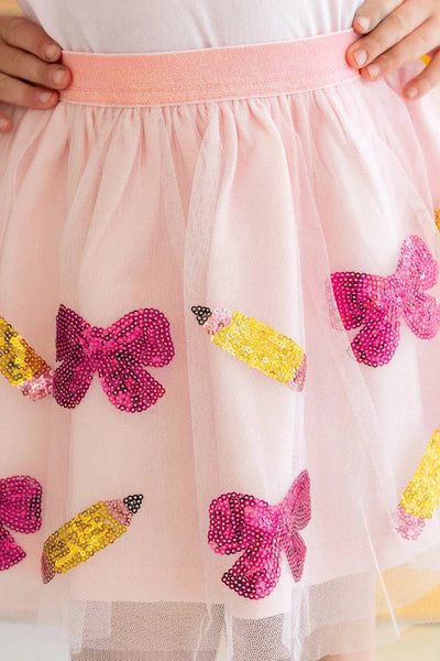 girls back to school tutu
