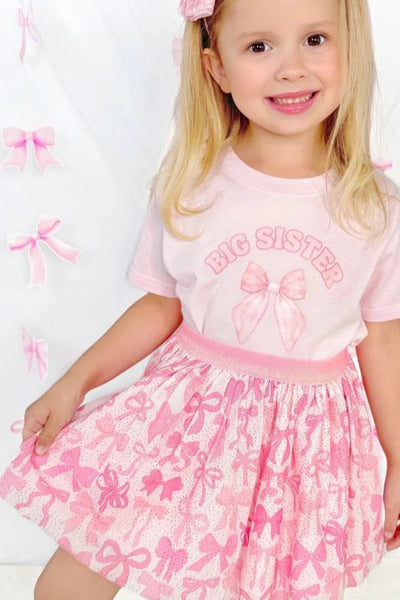 girls coquette bow tutu