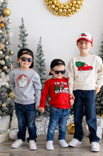 Load image into Gallery viewer, kids retro santa sweatshirt
