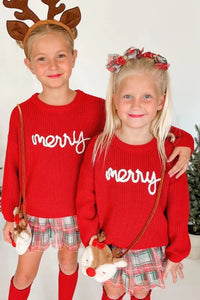 kids merry sweater
