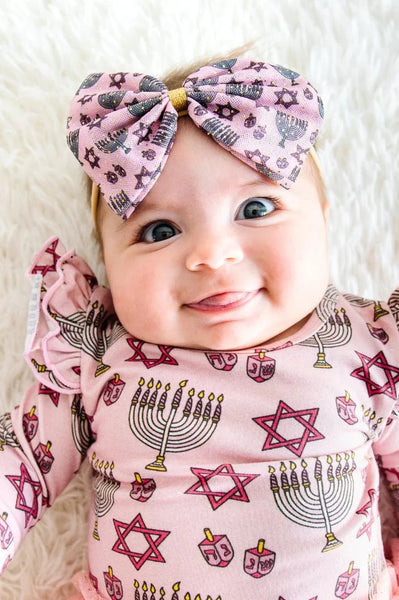 hanukkah baby headband
