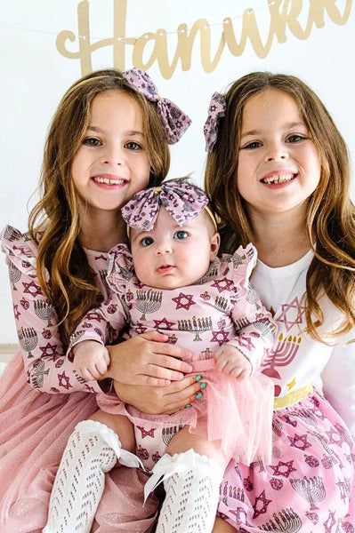 baby hanukkah tutu bodysuit