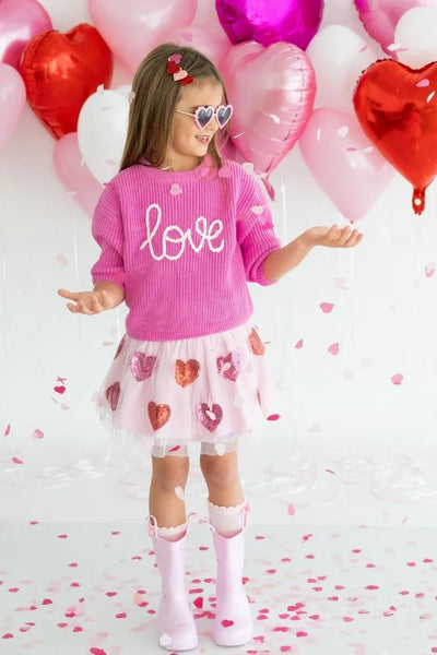 girls love sweater