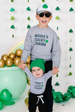 Load image into Gallery viewer, kids mama`s lucky charm sweatshirt
