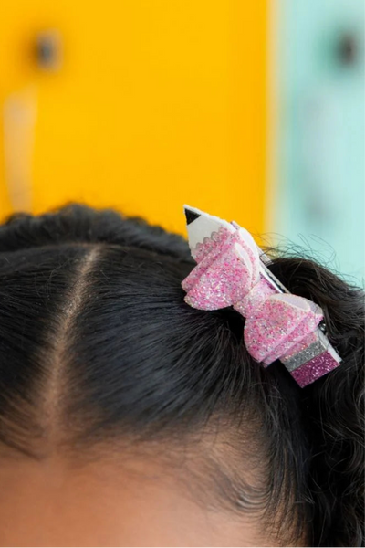 pencil bow 2 clip set