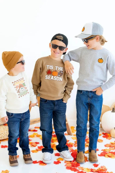 kids pumpkin patch sweatshirt