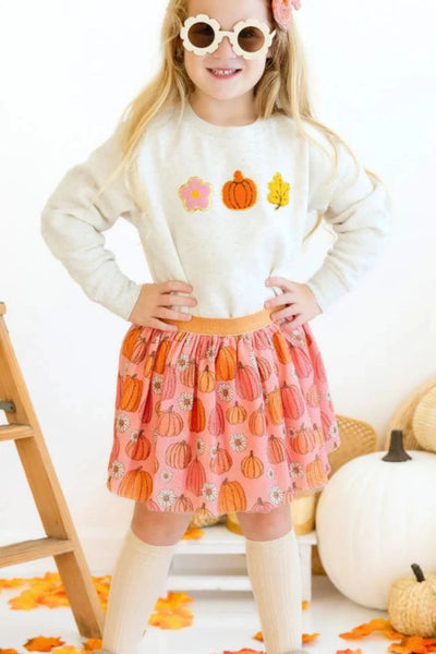 girls pumpkin daisy tutu
