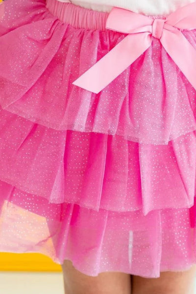 girls bow tiered tutu