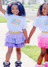 Load image into Gallery viewer, girls purple petal tutu
