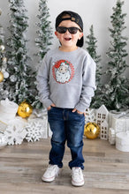 Load image into Gallery viewer, kids retro santa sweatshirt

