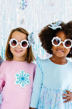 Load image into Gallery viewer, snow princess bow clip
