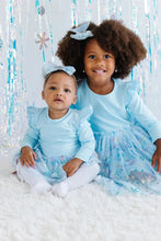 Load image into Gallery viewer, snow princess tutu bodysuit
