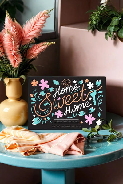4 pc gift set home sweet home