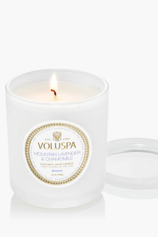 jar candle - lavender + chamomile