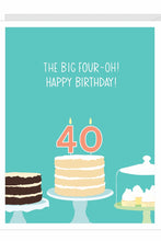 Load image into Gallery viewer, card-40 birthday
