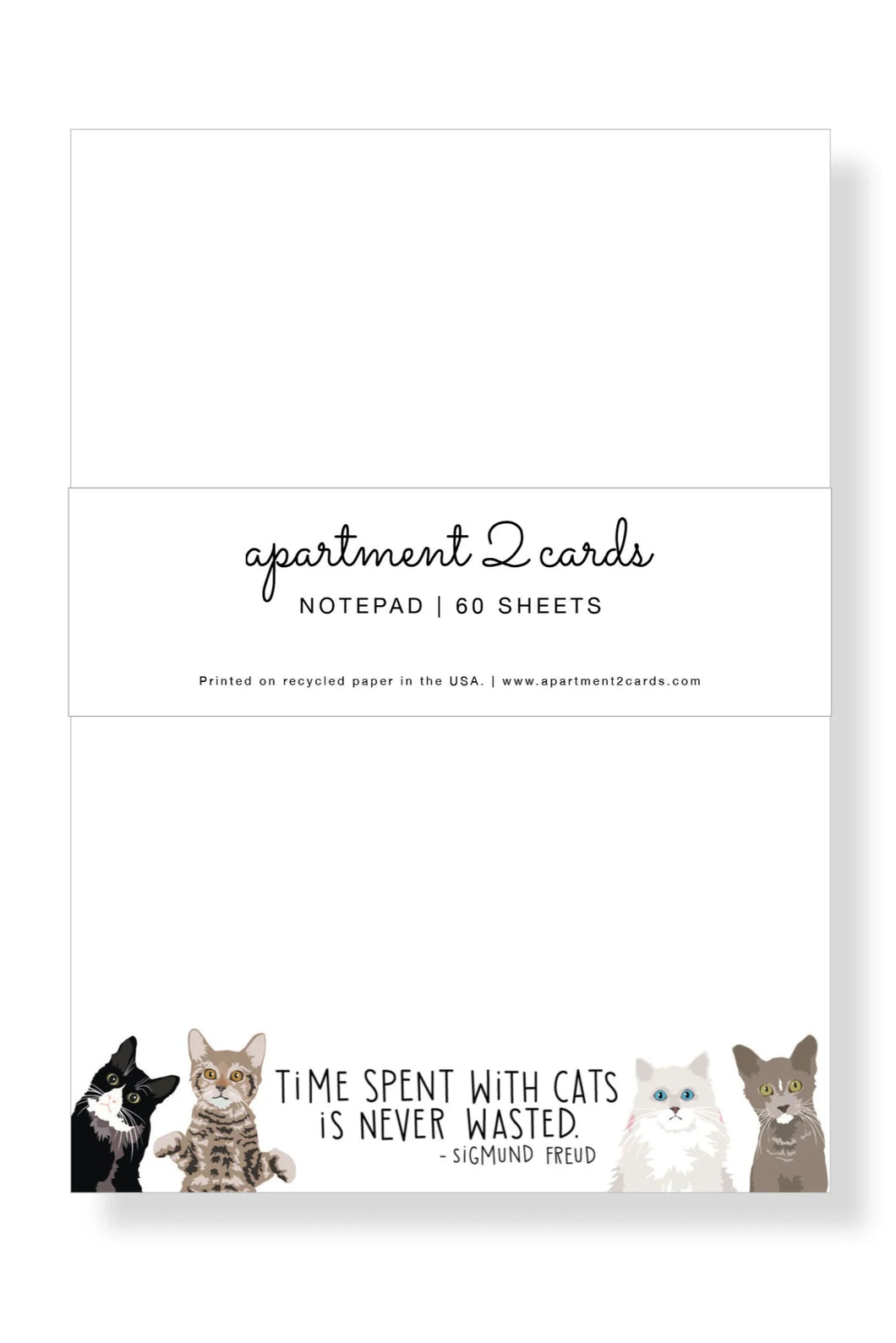 notepad freud cats